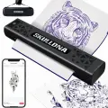 Тату принтер термокопировальный с Bluetooth на аккумуляторе AVA SKULLDNA SP20 Wireless Printer (принтер для тату)