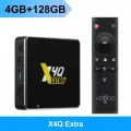 ТВ-приставка Ugoos X4Q Pro Android 11 Smart TV BOX S905X4 DDR4 4 ГБ 32 ГБ Wifi 1000 м X4 Cube X4 Pro S905X3 Android 9.0, X4Q Extra 4G128G, Американская