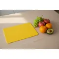 Разделочная Доска MGProf 45x30 см, полипропиленовая, двухстороннея, желтая