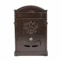 Ящик почтовый аллюр №4011 Герб РФ медь
