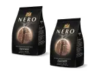 Кофе в зернах Ambassador Nero, вакуумный, темный, робуста, 1кг, 2 упаковки