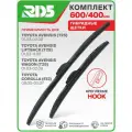 600 400 мм. Комплект гибридных щеток стеклоочистителя RD5 дворники на Toyota Avensis; Тойота Авенсис; Toyota Avensis Liftback; Тойота Авенсис Лифтбек; Toyota Avensis Wagon; Тойота Авенсис Вагон; Toyota Corolla; Тойота Королла