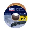 Уплотнитель e 9 х 4 мм , белый , бухта , длина 150 м. Tytan