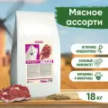 Statera сухой корм для взрослых собак средних пород, с ассорти мяса - 18 кг