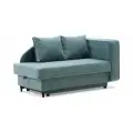 Кушетка Иби , Еврокнижка, размер 147х76х77 см, спальное место:190х72см, правый, Dazzle Mint