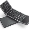 Складная Bluetooth-клавиатура для паровой панели, Черный