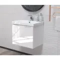 Тумба подвесная под раковину Ультраглянцевая Вега 50 Компакт