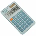 Упаковка 3 шт. Калькулятор карманный BRAUBERG CX-102C-BL (76x126 мм), 12 разрядов, двойное питание, голубой, 272649