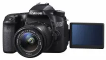 Зеркальный фотоаппарат Canon EOS 70D KIT 18-55mm IS STM, черный