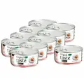 Pettric Original Taste влажный корм для кошек с тунцом и лососем в соусе - 70 г x 10 шт.