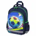 Рюкзак школьный Пифагор School, 1 отделение, 3 кармана, Football match, 38x28х14см (273171)