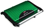 Сэндвичница Kitfort KT-1609-3 Panini Maker 640Вт зеленый/черный