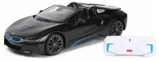 Машина Rastar РУ 1:12 BMW i8 Roadster Черная 95500