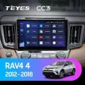 Магнитола Teyes CC3 2K-display 4/32 Toyota RAV4 4 XA40 5 XA50 2012 - 2018