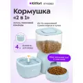 Умная кормушка-фонтанчик для животных Kitfort КТ-6563