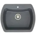Мойка GRANICOM NOVELL Аделаида 625*505 мм (графит) (без сифона)