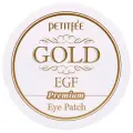 Petitfee Гидрогелевые патчи для век с золотыми частицами и фактором роста Hydrogel eye patch premium Gold & EGF, 60 шт.