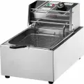 Фритюрница электрическая AIRHOT EEF-6; 2,3 кВт, корпус и ванна из нержав. стали, размер ванны: GN 1/2 глубиной 150 мм