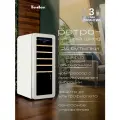 Винный шкаф TESLER CWC-248 IVORY LD, слоновая кость, левостороннее открытие дверцы, 24 бут, электронное управление