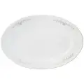 Блюдо овальное 32 см Constance Серый орнамент