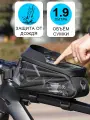 Сумка для велосипеда под раму 24x6x10см West Biking черная