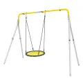 Качели двойные + гнездо качели-гнездо Romana R.103.28.04 серый/жёлтый СГ000006170