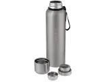 Термос для напитков THEROPOD 1.5L, нержавеющая сталь, крышка-чашка, пробка винтовая, сито