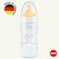 NUK FIRST CHOICE + Бутылочка из полипропилена с индикатором температуры 300 мл с сос. из лат. с отв. М, разм.1