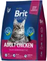 Сухой корм BRIT для кошек с курицей Premium Cat Adult 2кг