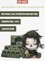 Коллекционная фигурка Слепая коробка POP MART SKULLPANDA The Ink Plum Blossom Series Figures