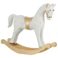 Декоративная фигурка Лошадка-качалка Снежок 27 см, Edelman, 1181030