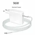Блок питания для MacBook USB-C, 96W, / Сетевой адаптер для MacBook / Белый