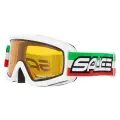 Маска горнолыжная Salice 708DACRXF White Ita/Dacrx Yellow S1-S2 (Возраст:7-12)