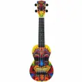 Mahalo MA1TK Укулеле сопрано Art с чехлом, дизайн – Тики MA1TK