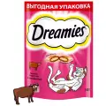 Лакомство для кошек  Dreamies Лакомство для кошек Dreamies подушечки, 140 г