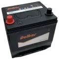 Аккумулятор автомобильный DELKOR 26-550 (6CT-60) 60 Ач, пуск. ток 550 А, прямая полярность, 206x172x205