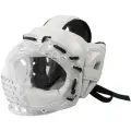 Шлем с прозрачной маской Рэй-Спорт КРИСТАЛЛ-2 Белый, размер L