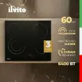 Стеклокерамическая варочная поверхность ILVITO ICV KAIRA 61Н, 60 см, 9 режимов нагрева, Функция Booster