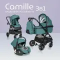 Коляска Farfello Camille, 3в1, всесезонная, легкая, для новорожденных