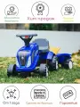 Трактор-каталка New Holland FALK с прицепом, граблями и лопатой