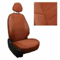 Комплект чехлов Автопилот Алькантара Hyundai Creta I с 16-21г. Коричневый + Коричневый