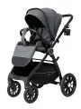 Коляска детская прогулочная Jovola Lyra, с реверсивным блоком, серый