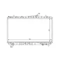 Радиатор CHE LACETTI 1.4-1.8 МКПП 04- NISSENS 61633