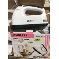 Миксер ручной Scarlett SC-HM40S03, 4 насадки