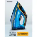 Утюг CENTEK CT-2363 Blue/ 2200Вт/ 300мл/ керамическая подошва/ самоочистка/ функция капля-стоп