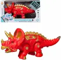 Динозавр-робот Junfa Трицераптос электромеханический, свет, звук, красный