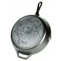 Сковорода Lodge Bear L10SKWLBR, диаметр 30 см, 44х32 см