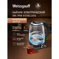 Чайник электрический Weissgauff WK 1750 EcoGlass, объем 2 литра