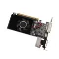 Видеокарта GT210 1G DDR3 с охлаждающим вентилятором, 64-битная поддержка VGA DVI HD, мультимедийный интерфейс DirectX10.1, видеокарта для ПК