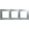 Рамка 3-ая алюминий, Legrand Etika (комплект 10шт)